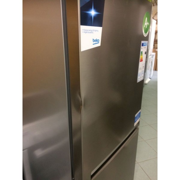 Beko RCSA365K30XP szépséghibás A++ kombinált hűtőszekrény