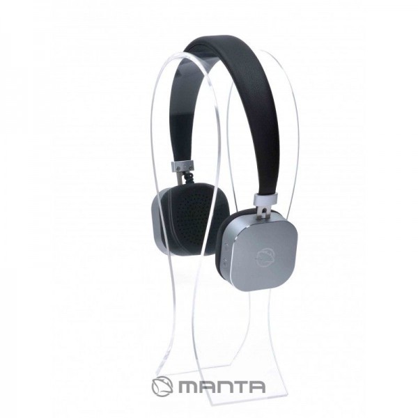 Manta HDP9003 Sparrow bluetooth fejhallgató ónix szürke