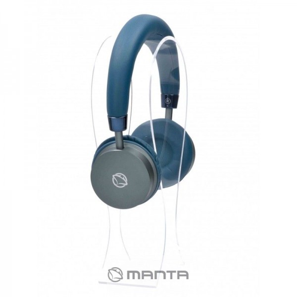 Manta HDP9006 Bluebird bluetooth fejhallgató gránát-zafír